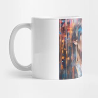 abstract scene with Kim Tae-hyung Mug